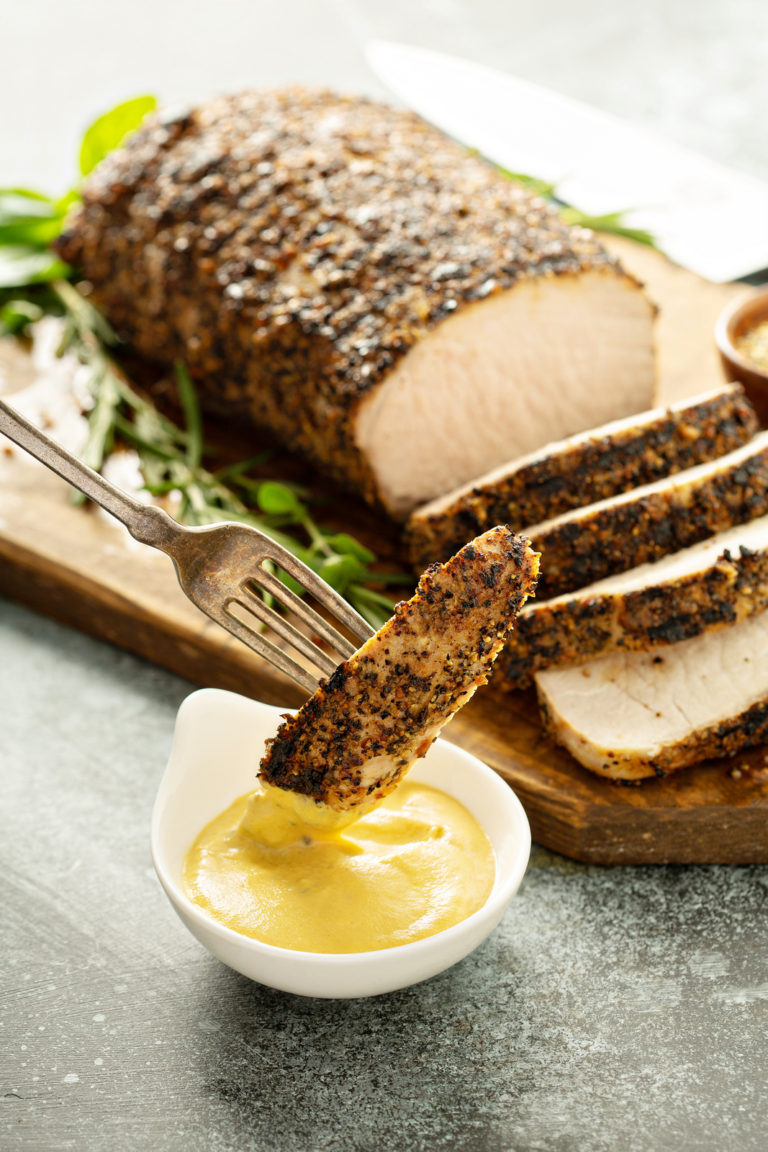 Recipe Grilled Pork Loin With Dijon Honey Mustard