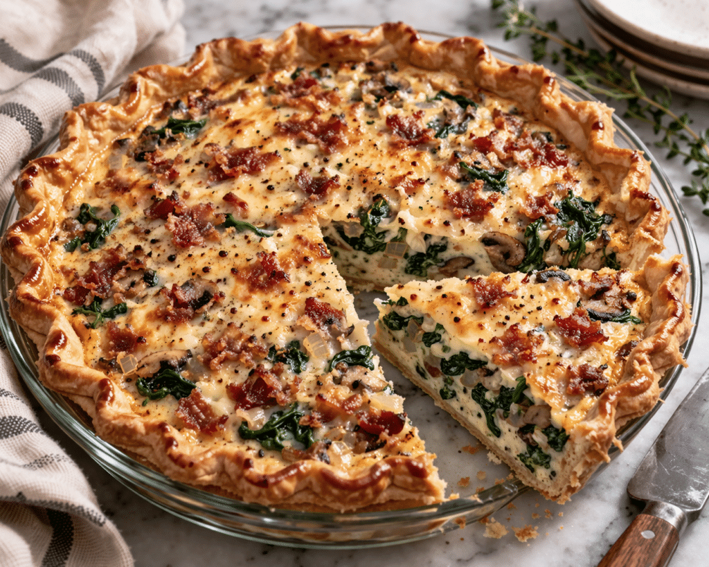 quiche slice