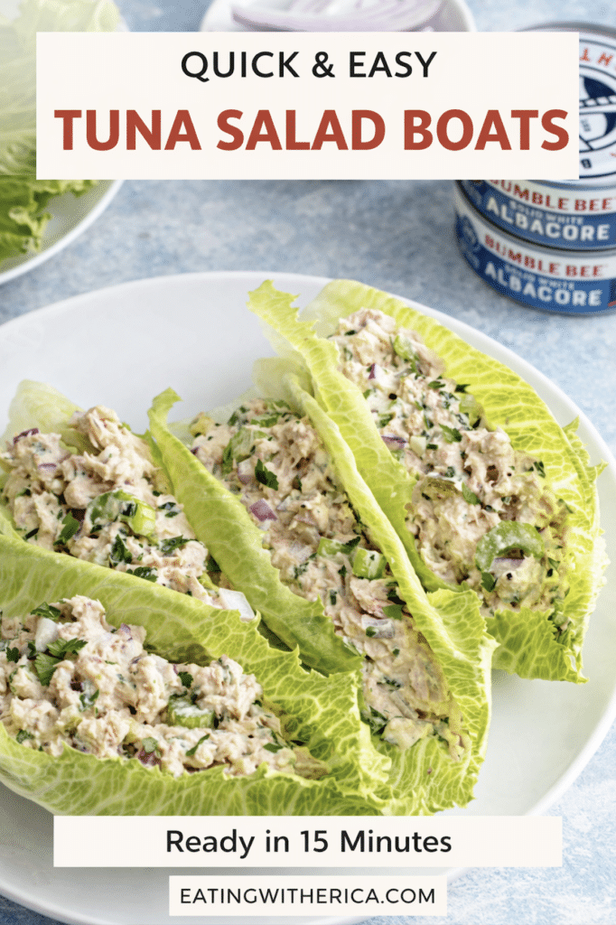 tuna salad boats