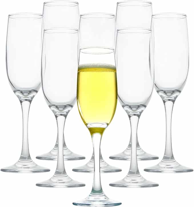 Elegant Champagne Glasses