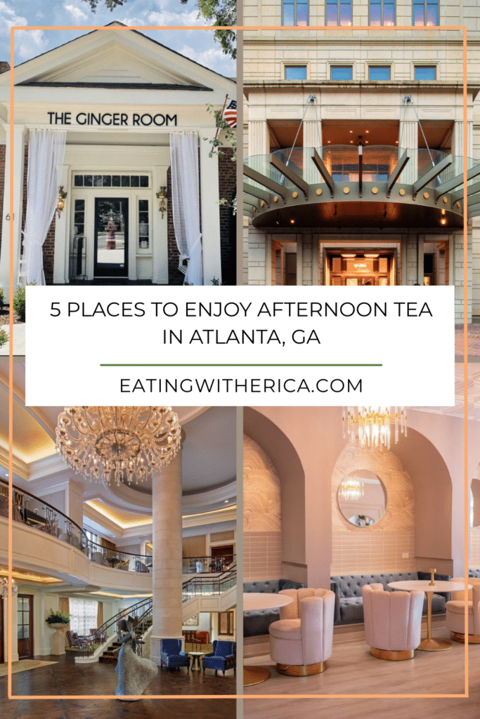 5 Places to Enjoy Afternoon Tea in Atlanta, GA