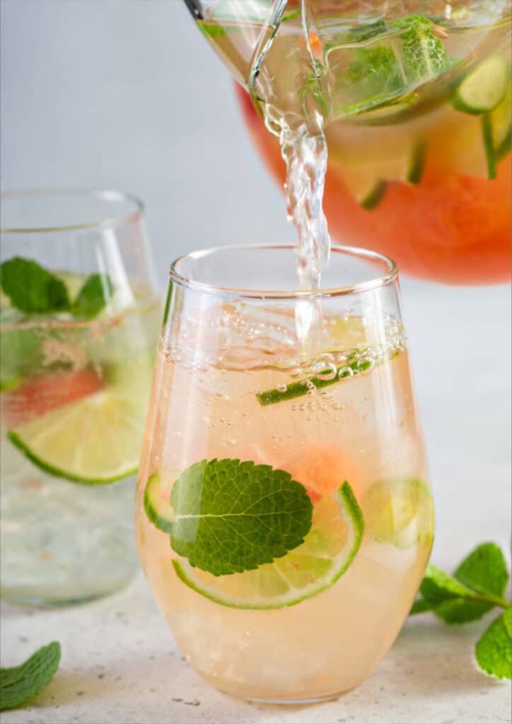 Cucumber-Watermelon Sangria