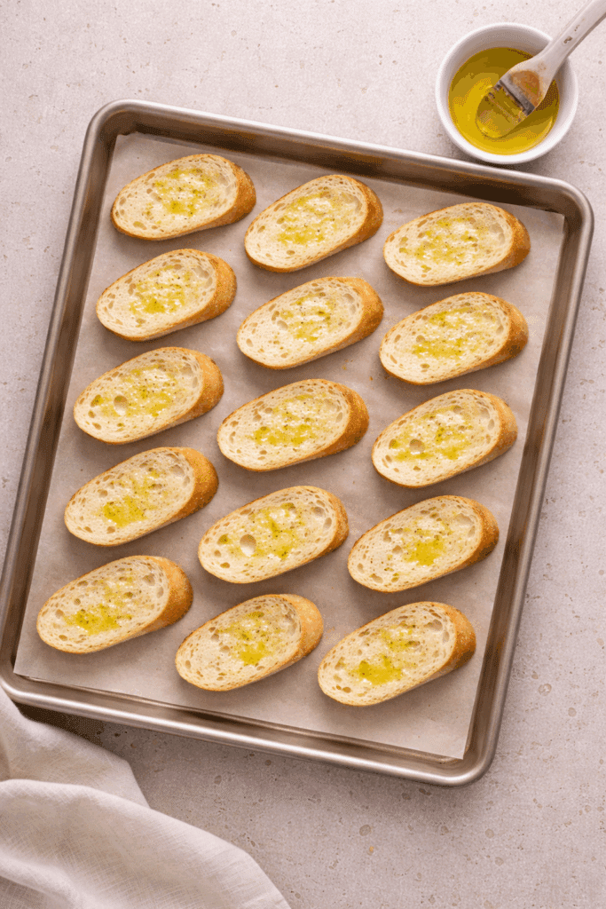 baked crostini