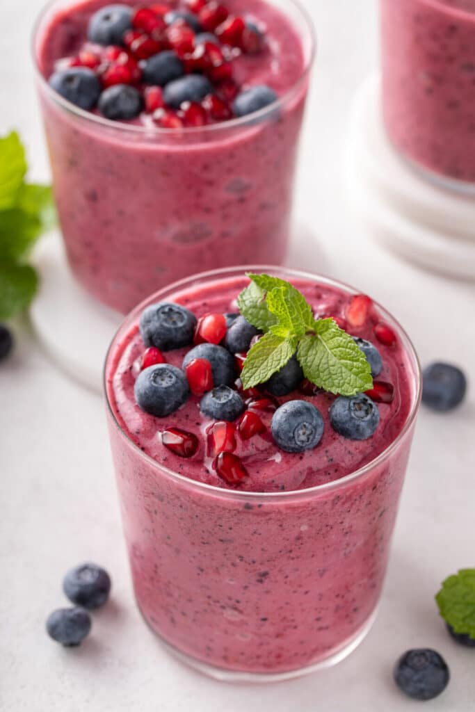 Pomegranate Berry Smoothie 