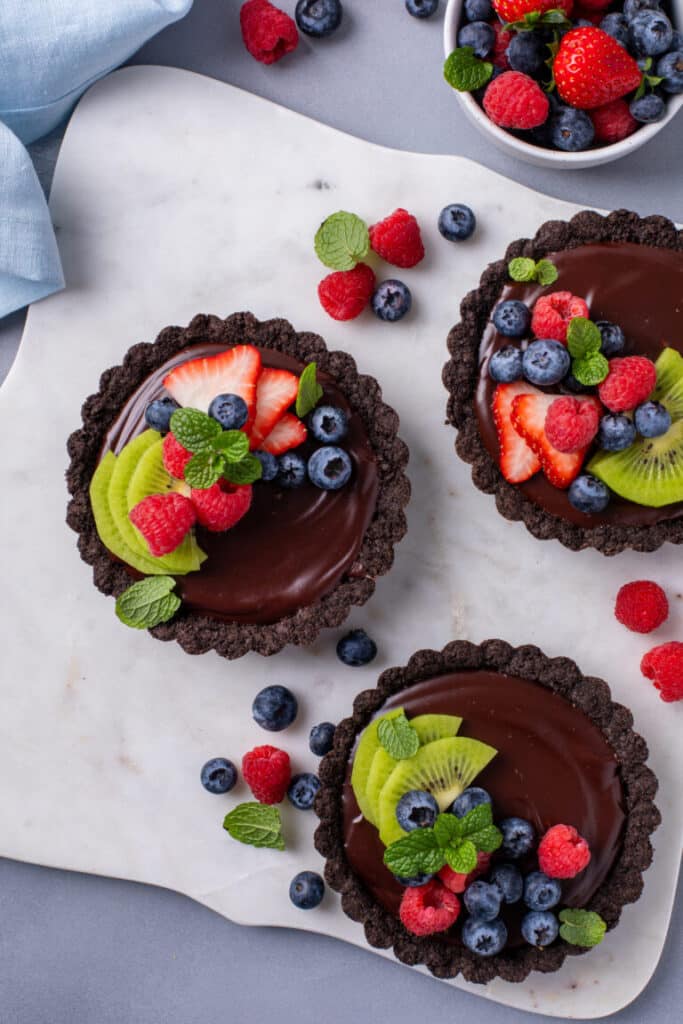 Mini Chocolate Tarts