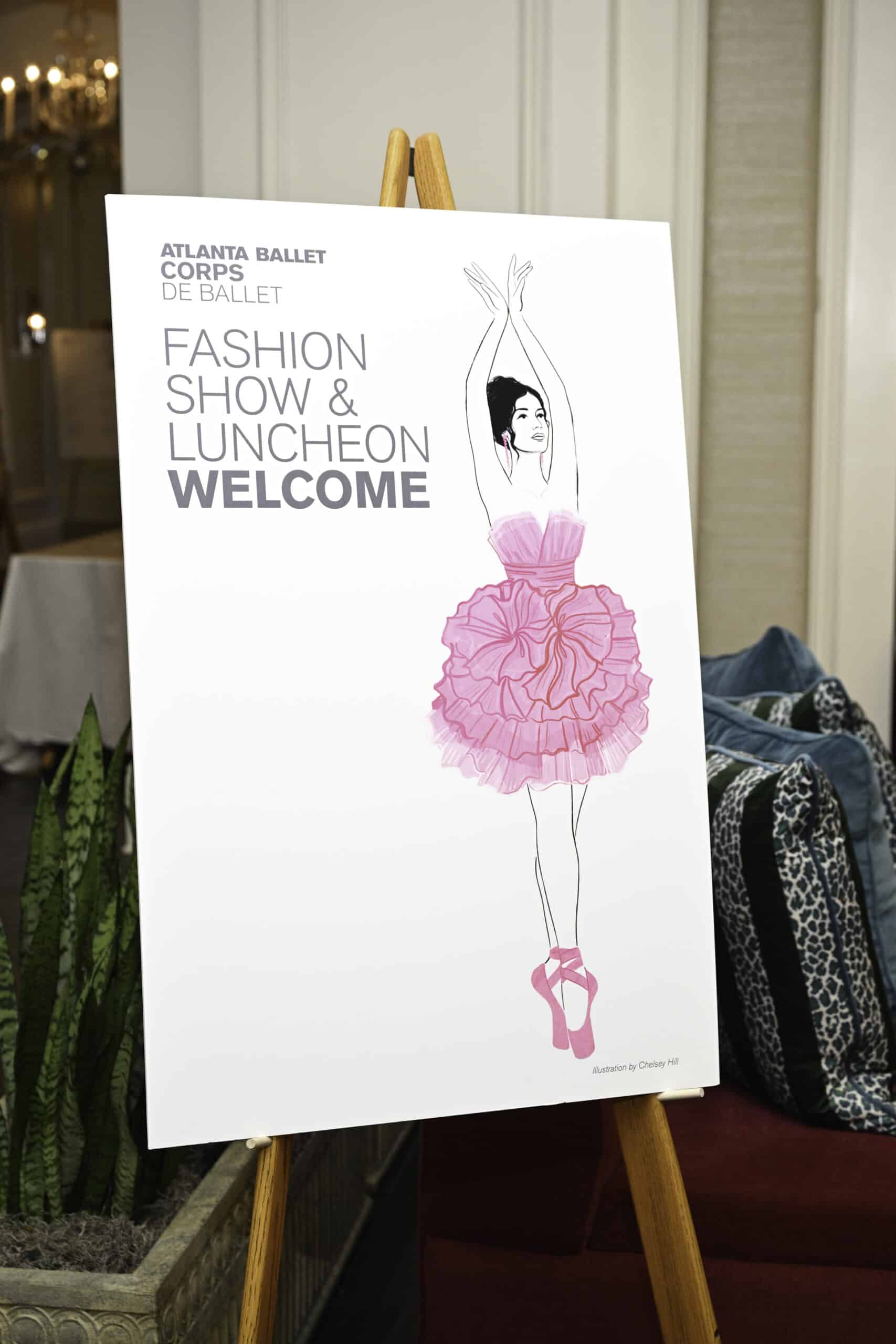 fashion show & luncheon welcome