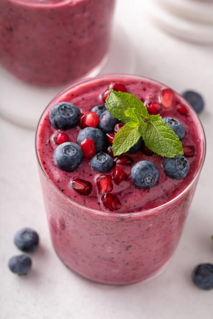 pomegranate smoothie