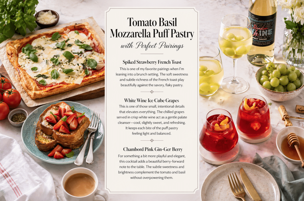 tomato puff pastry pair