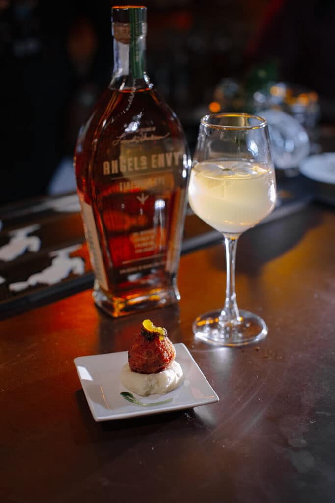 Angel's envy and cocktail