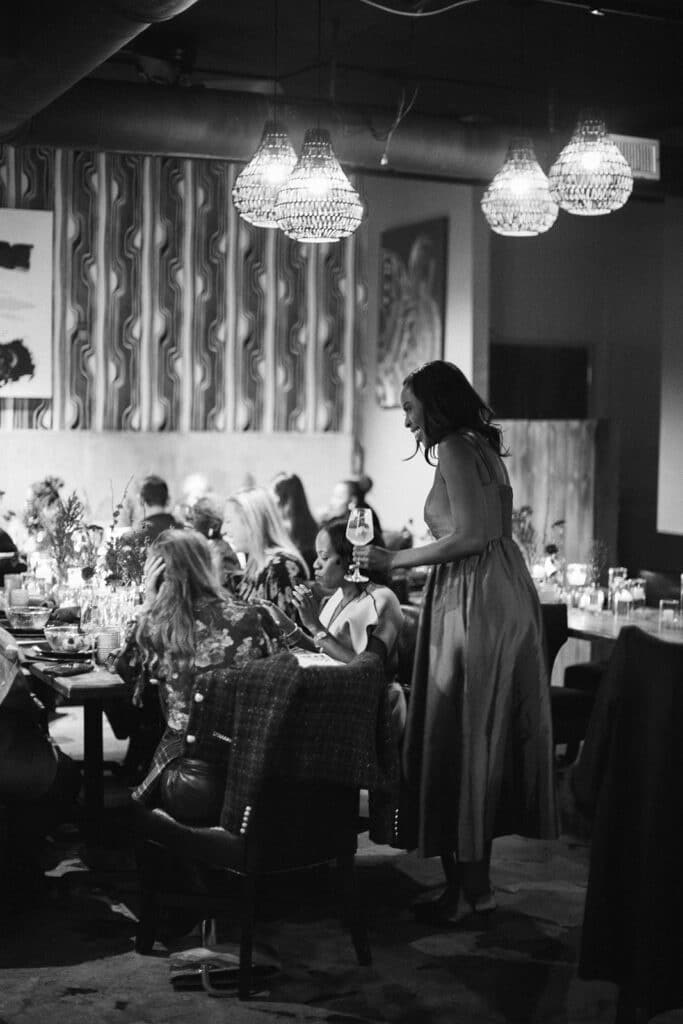 lovely chitchat with friends