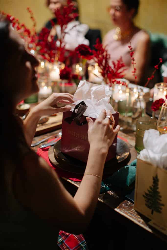 opening angel's envy gift