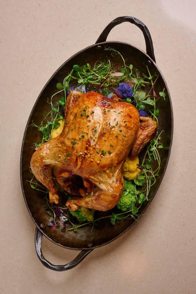 whole roasted chicken