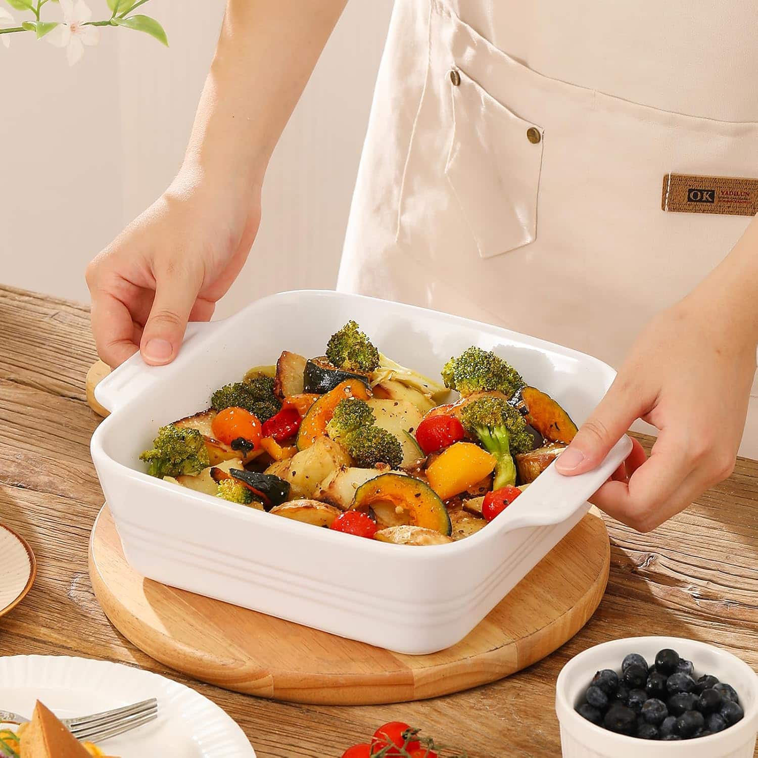 8×8 Ceramic or Stoneware Baking Dish