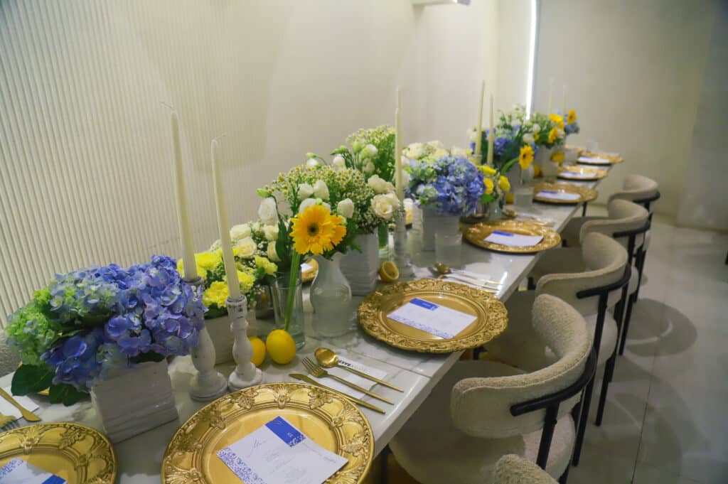 tablescape in little baker