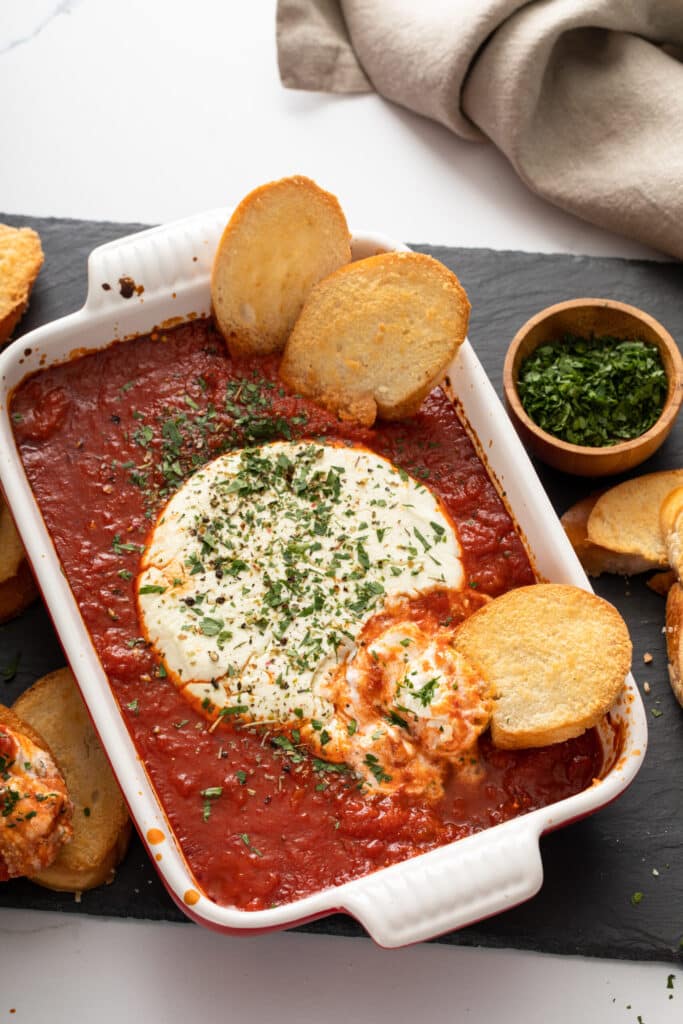 Easy Baked Goat Cheese Dip