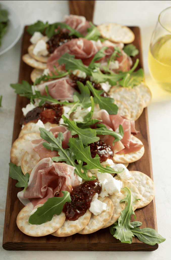 Prosciutto and Fig Crackers