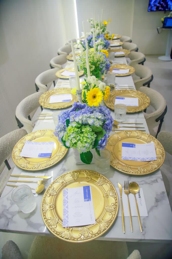 beautiful table setting