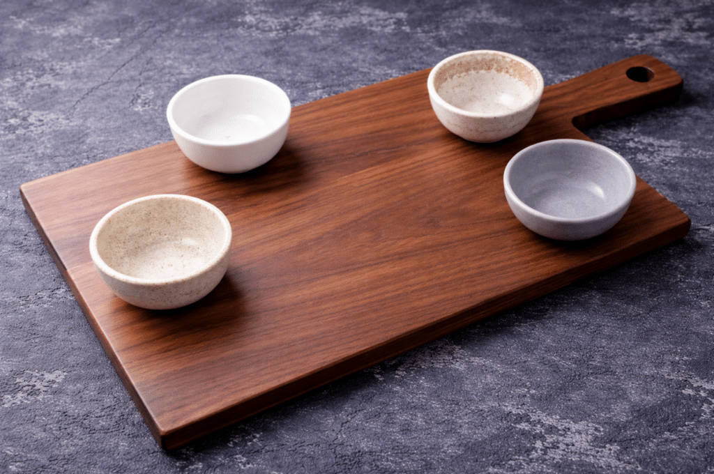 bowls and cahrcuterie