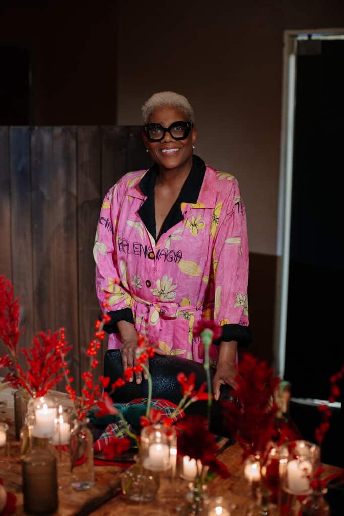 friend-wearing-a-balenciaga-dress