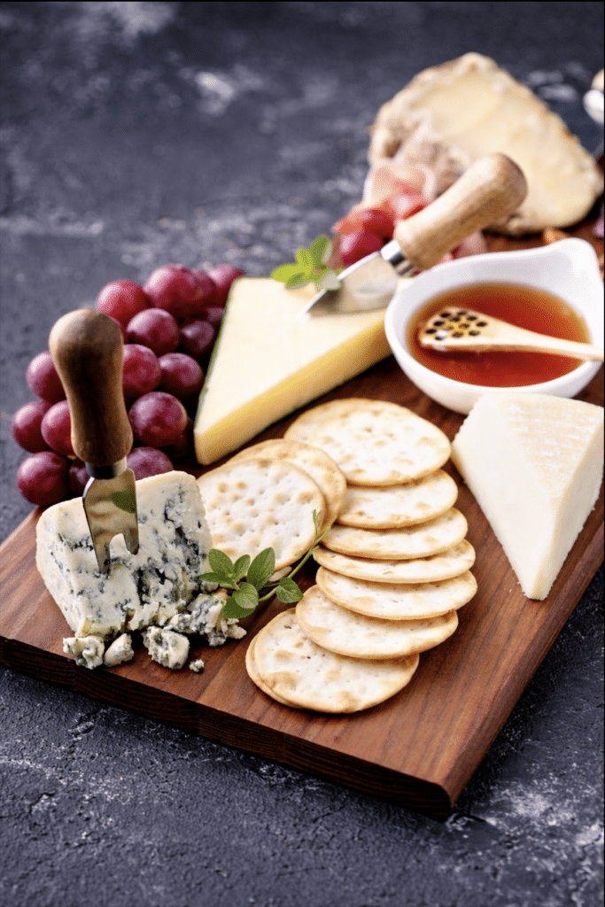 lovely cheese platter