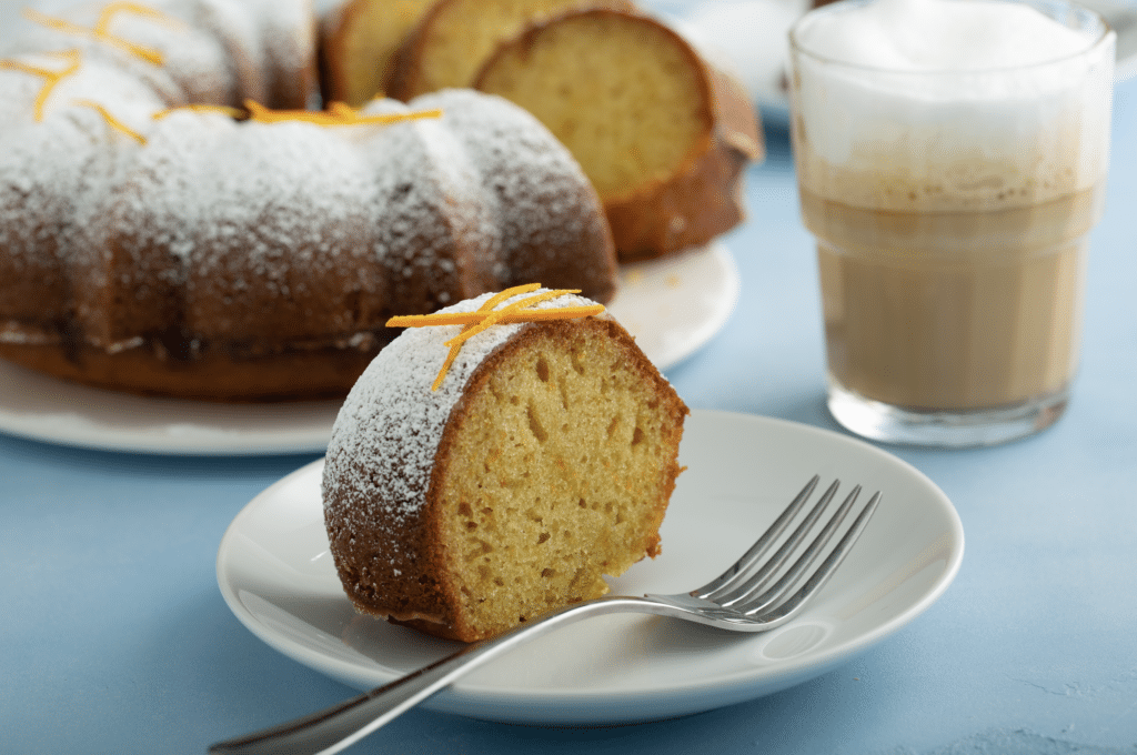 orange scented olive oil cake