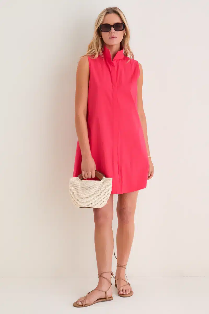 red sleeveless charlie dress tuckernuck