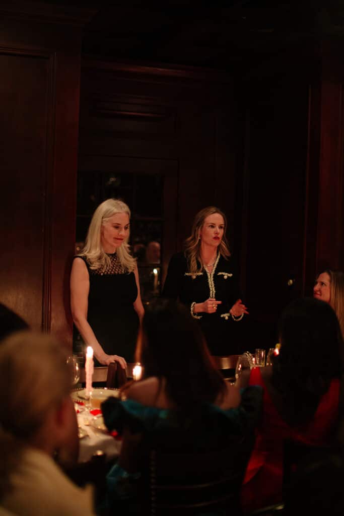 sarah-brown-talking-in-front