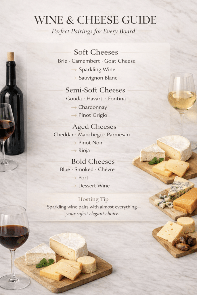 wine cheese pairing
