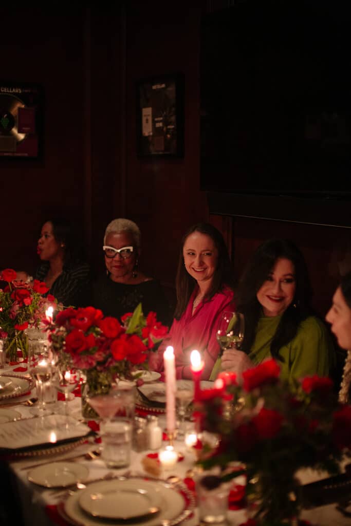 women-of-galentines-talking