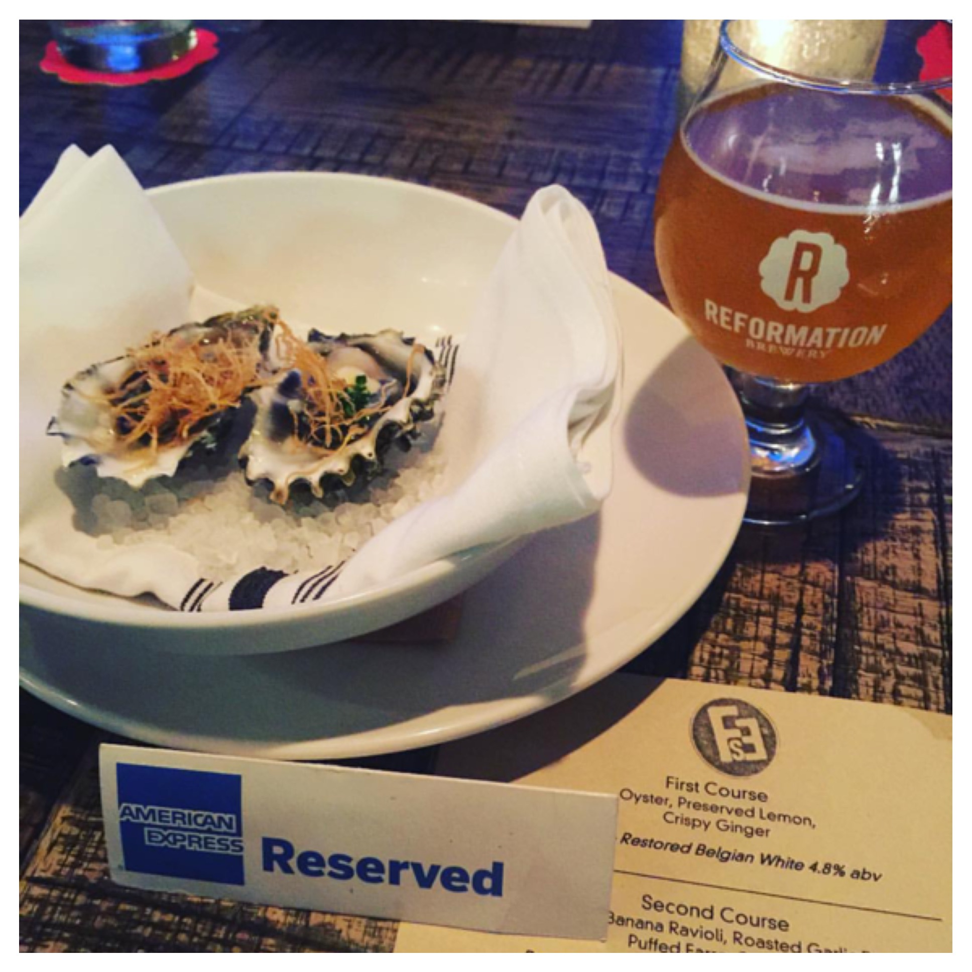 Foundation Social Eatery’s Beer Dinner In Collaboration With Reformation Brewery
