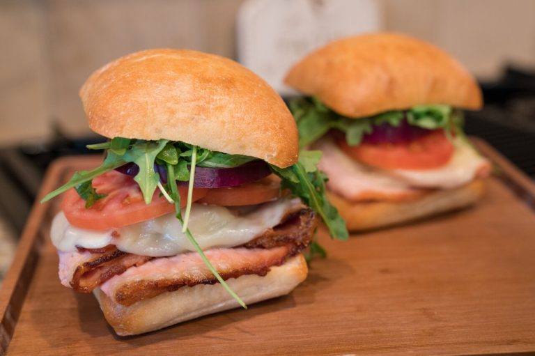 Recipe:  Hot Ham and Provolone Cheese Sandwich  