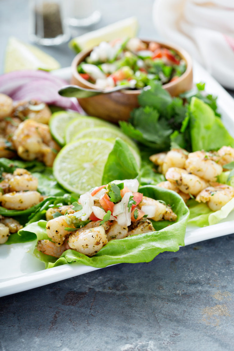 Recipe: Cilantro Lime Shrimp Lettuce Wraps