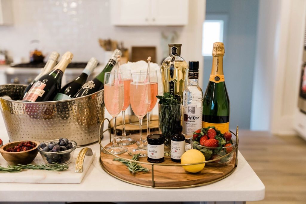 How to Create the Perfect Champagne Bar