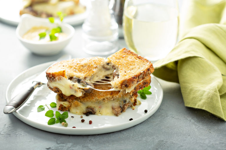 Recipe: Mushroom Grilled Cheese Sandwich
