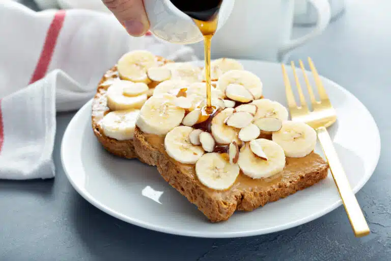 Almond Butter Banana Toast