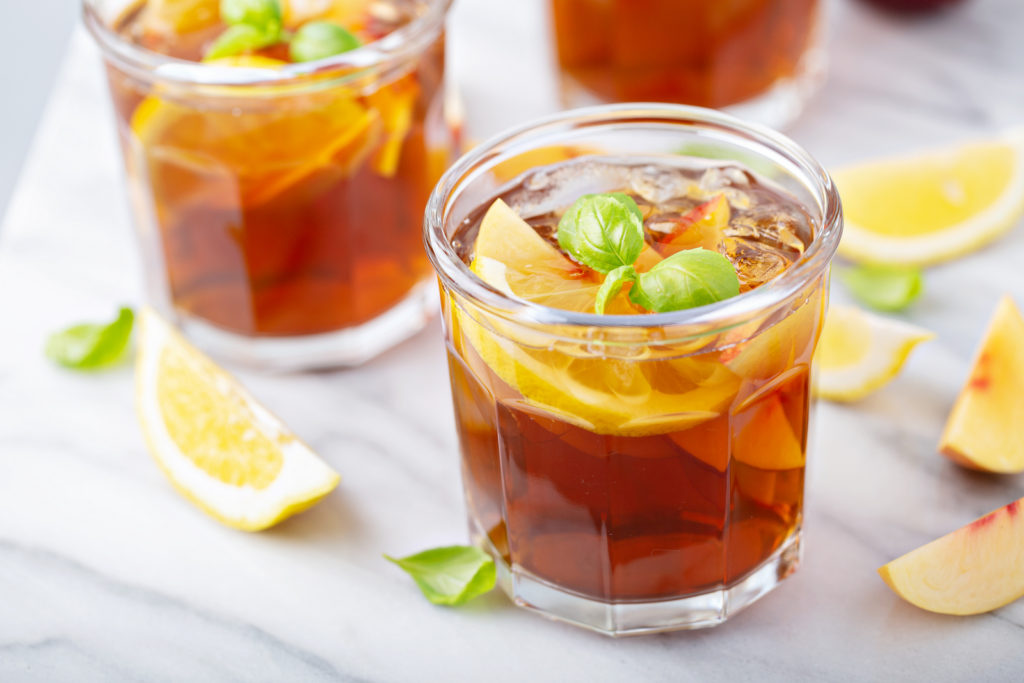 Bourbon-Peach Iced Tea Recipe