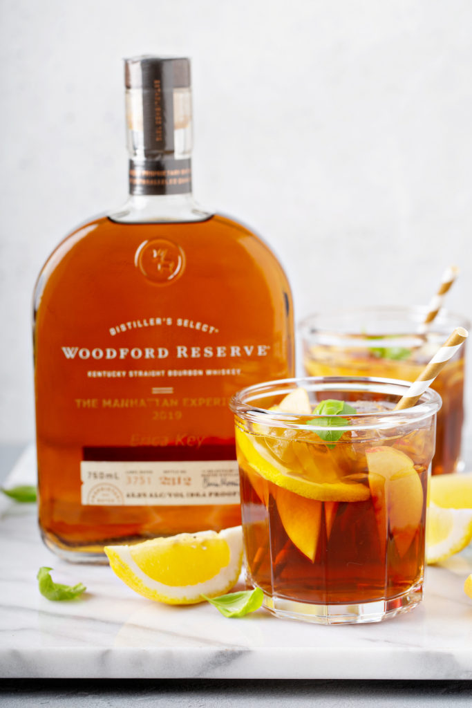 Bourbon-Peach-Tea-Smash-eating-with-erica-foodie-food-blogger-draper-James-Louisville-Kentucky-woodford-reserve-cocktail-blogger-woodford-reserve-price-woodford-reserve-distillery-tour-woodford-reserve-double-oaked-woodford-reserve-master’s-collection-woodford-reserve-rye-woodford-reserve-batch-proof-woodford-reserve-750ml-louisville-kentucky-Reese-witherspoon-draper-james-atlanta-ga
