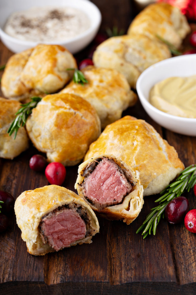 Recipe: Mini Beef Wellington with Creamy Horseradish Sauce