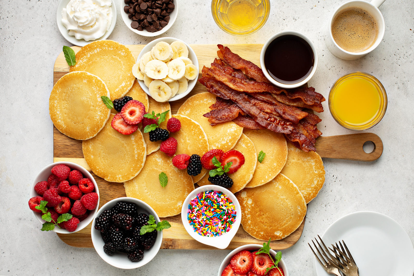 How To Build A Pancake Platter