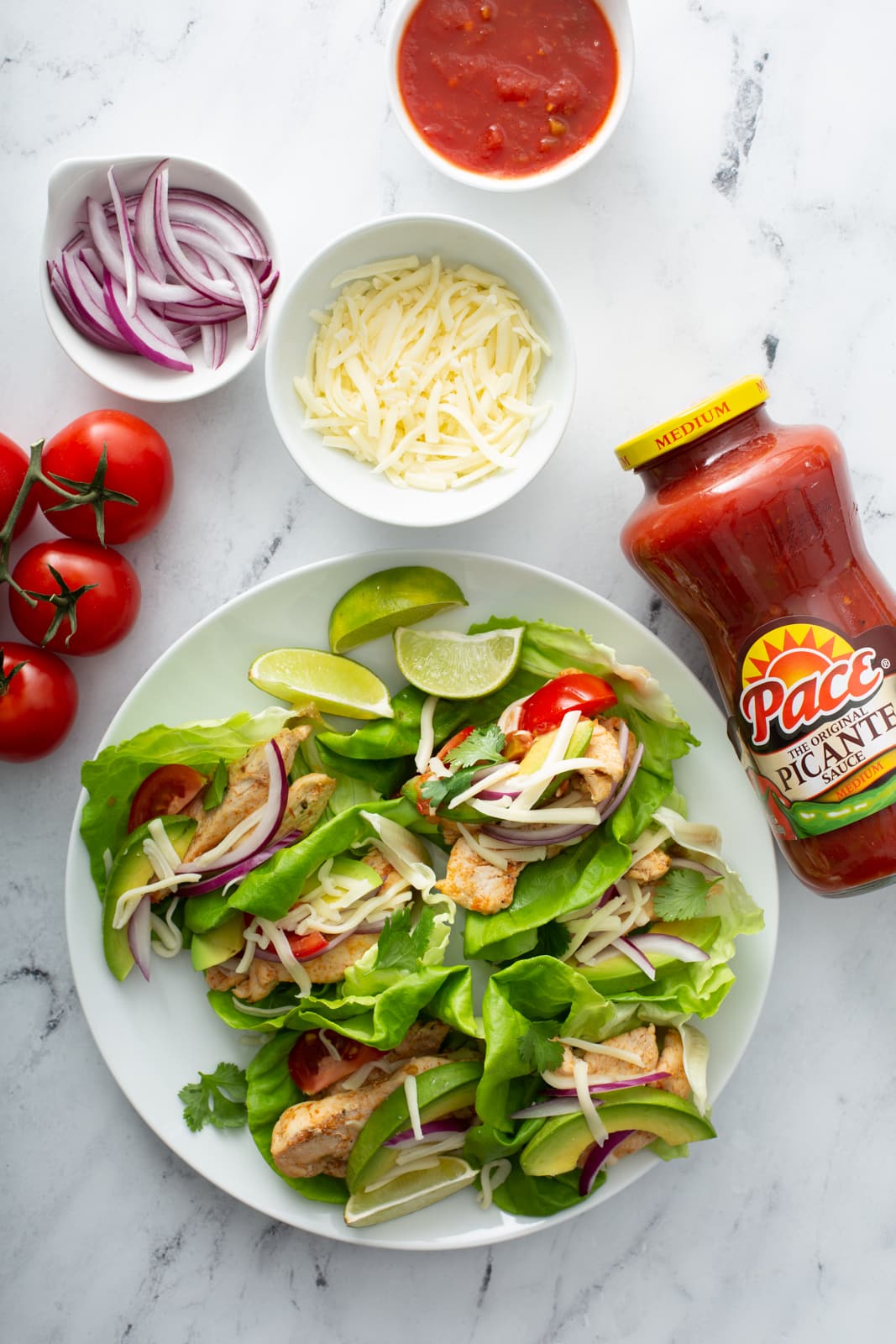 Pace​ Chicken Lettuce Wraps