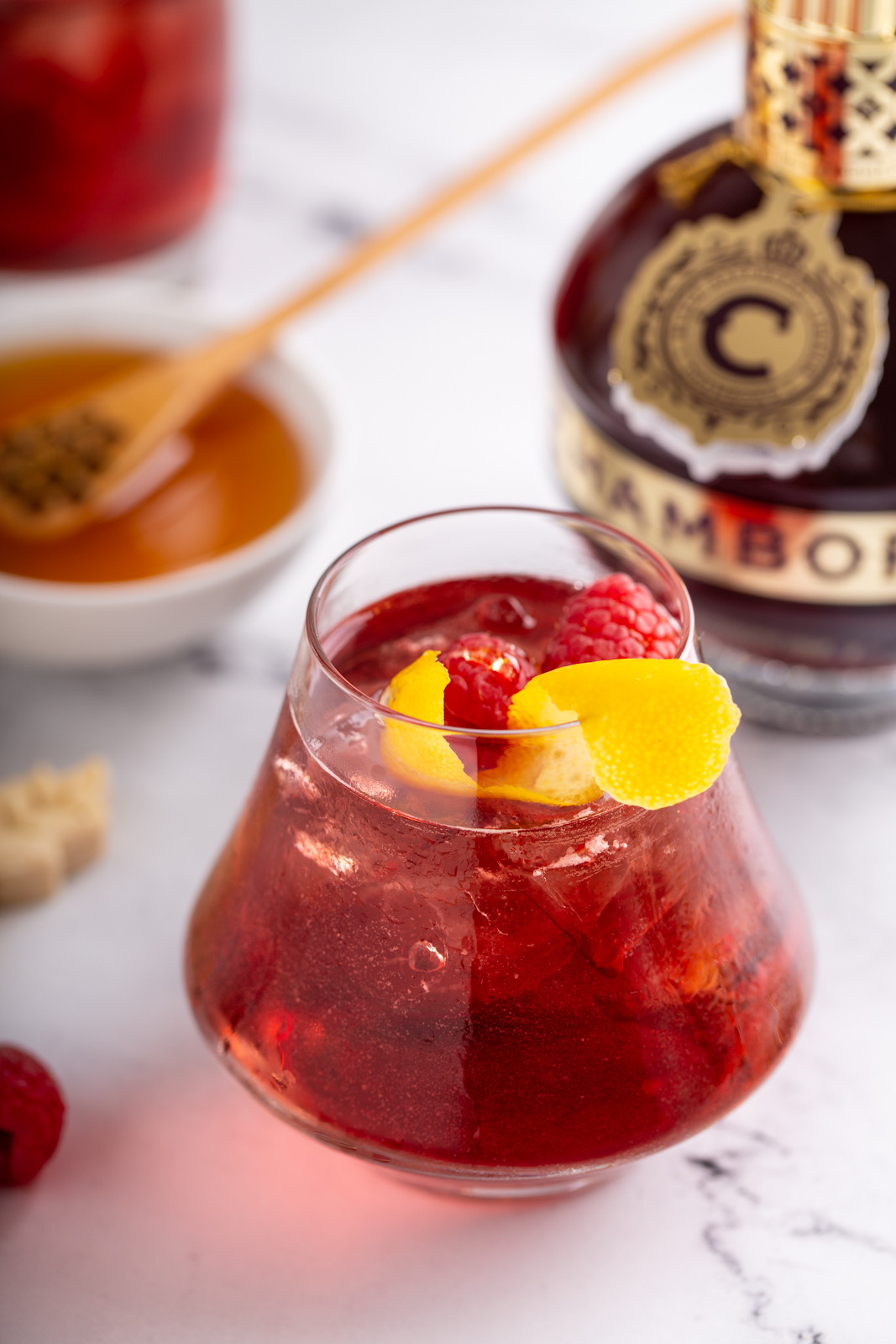 Recipe: Chambord Pink Gin-Ger Berry - Eating With Erica