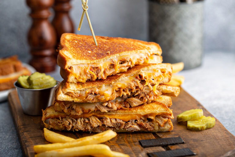 Recipe: Smokey Mesquite Grilled Cheese Sandwich Using AdapTable Meals Meats