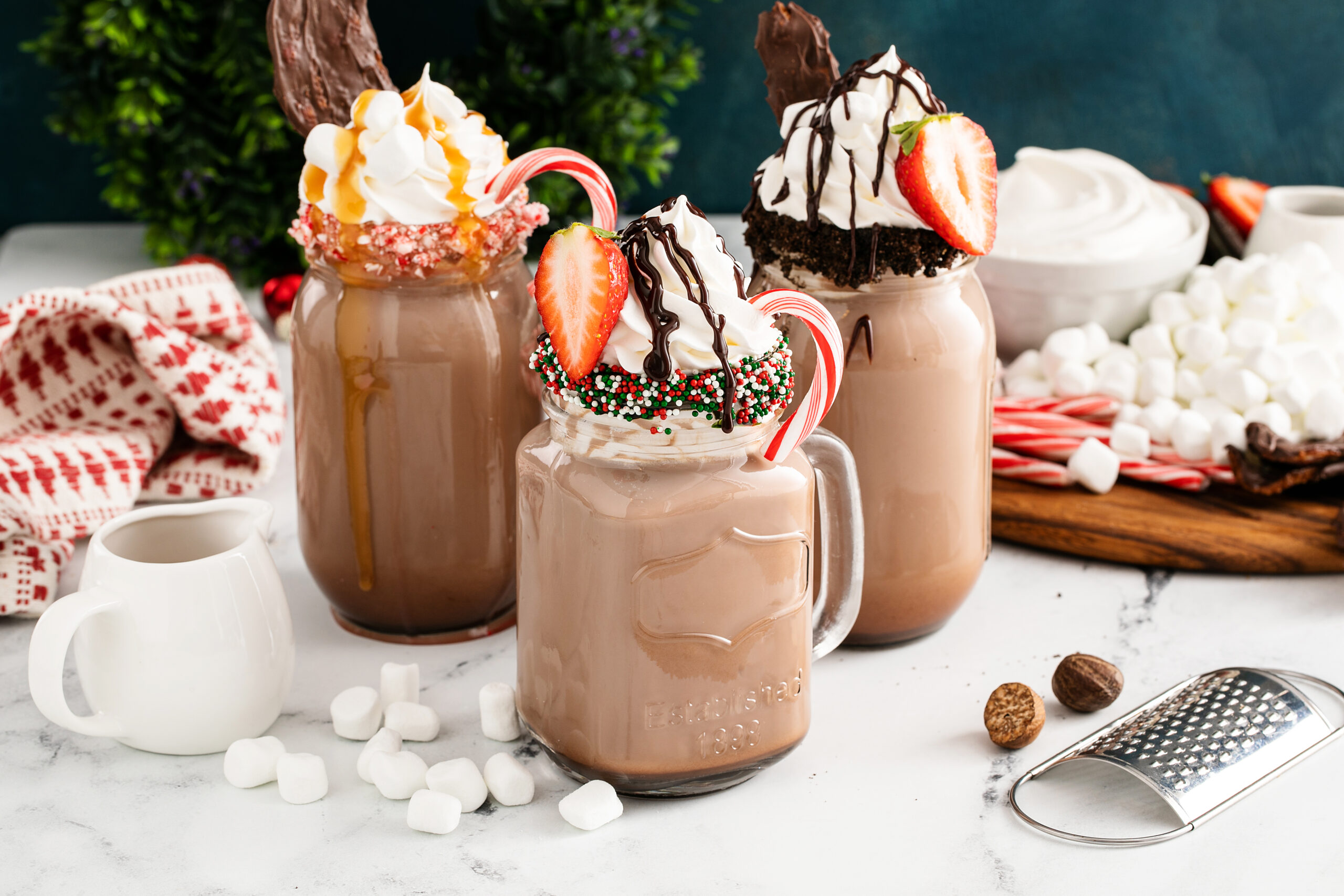 Hot Chocolate Bar + The Best Hot Chocolate Recipe