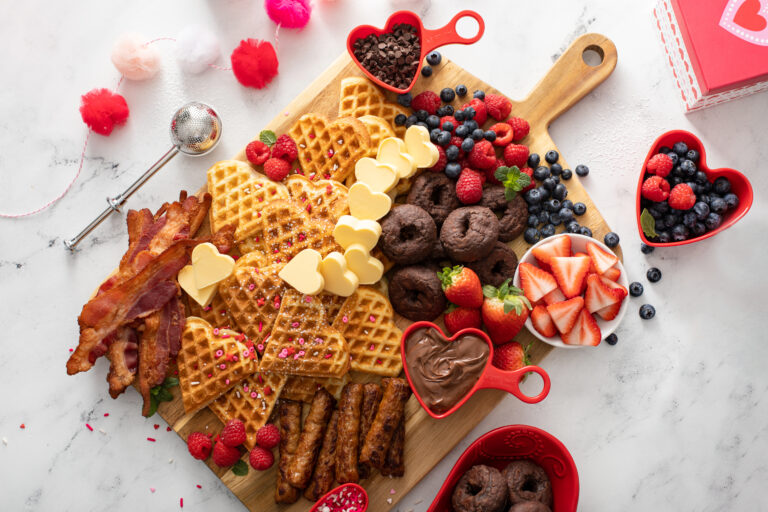 How To Create A Valentine’s Day Breakfast Board