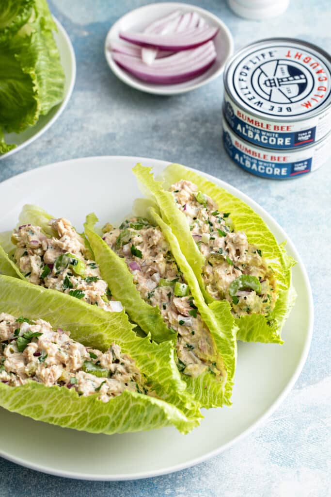 Need the perfect lunchtime treat? You need to try these quick and easy tuna salad boats. Click here to make them ASAP!