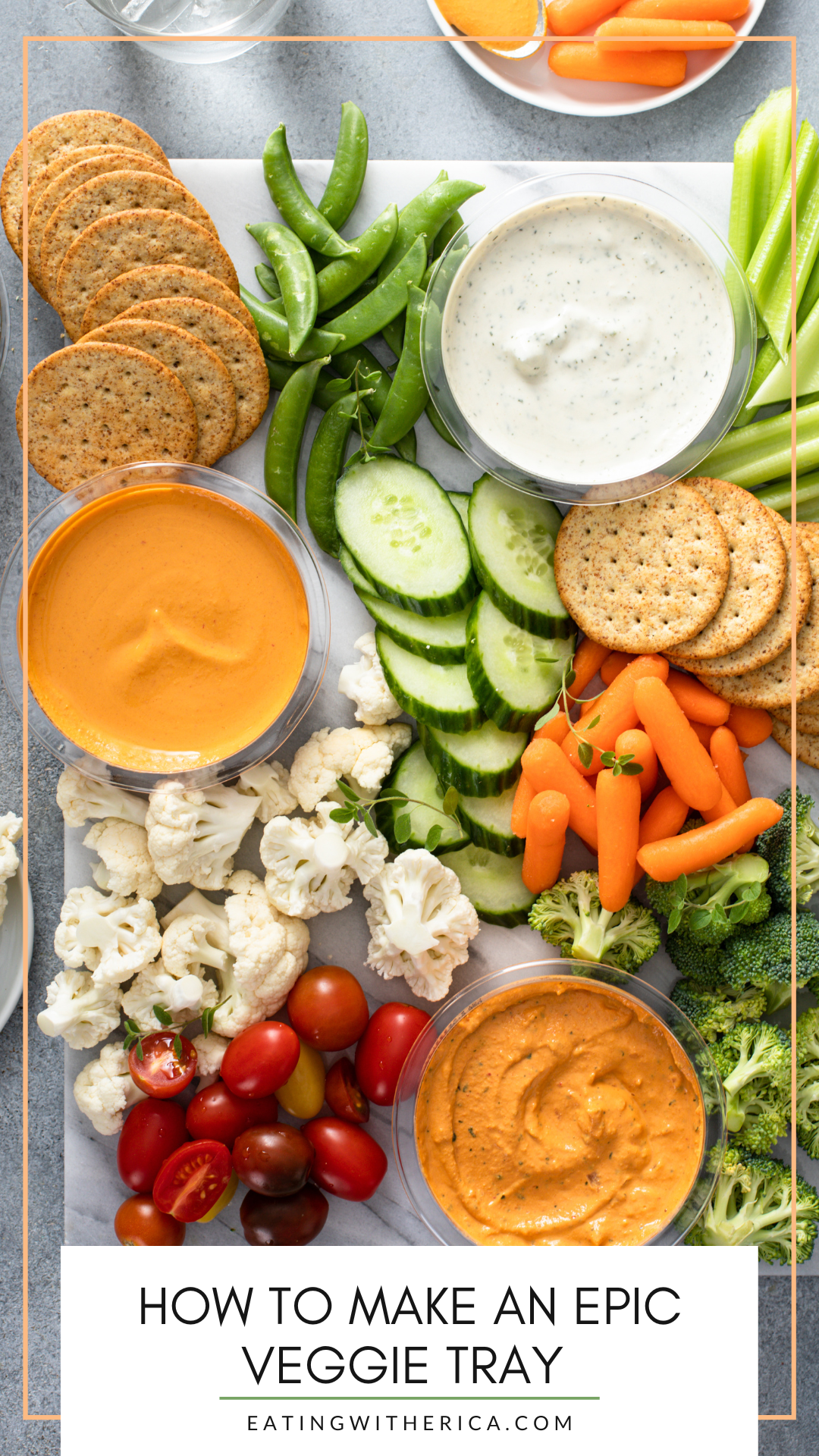 Looking to make the perfect veggie tray? CLICK here to make an epic veggie tray in just 15 minutes! 