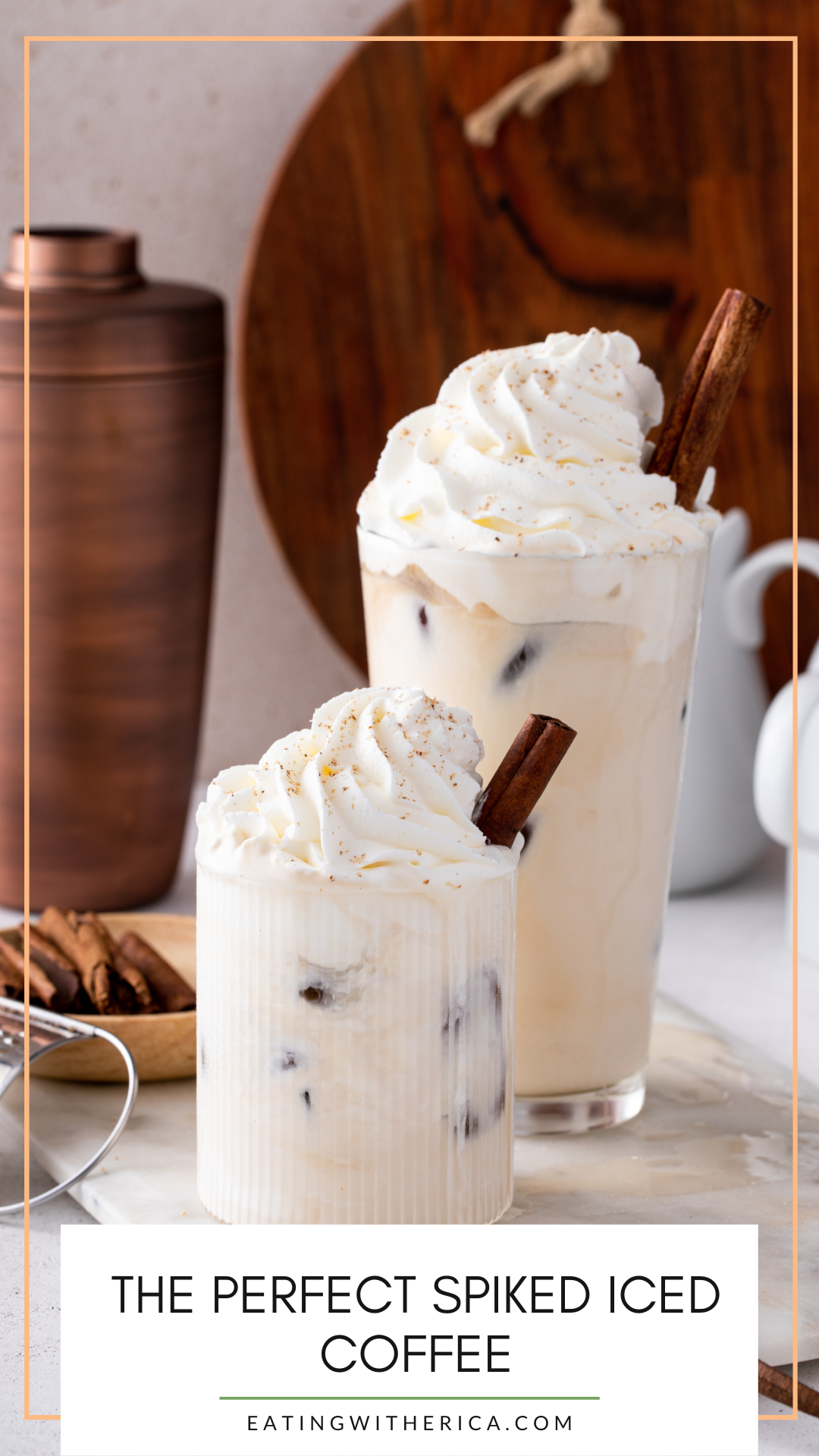 Who doesn't love a great Iced Coffee drink? Even better when it is a bit spiked, am I right? Click HERE to make the best spiked Iced Coffee recipe ever!