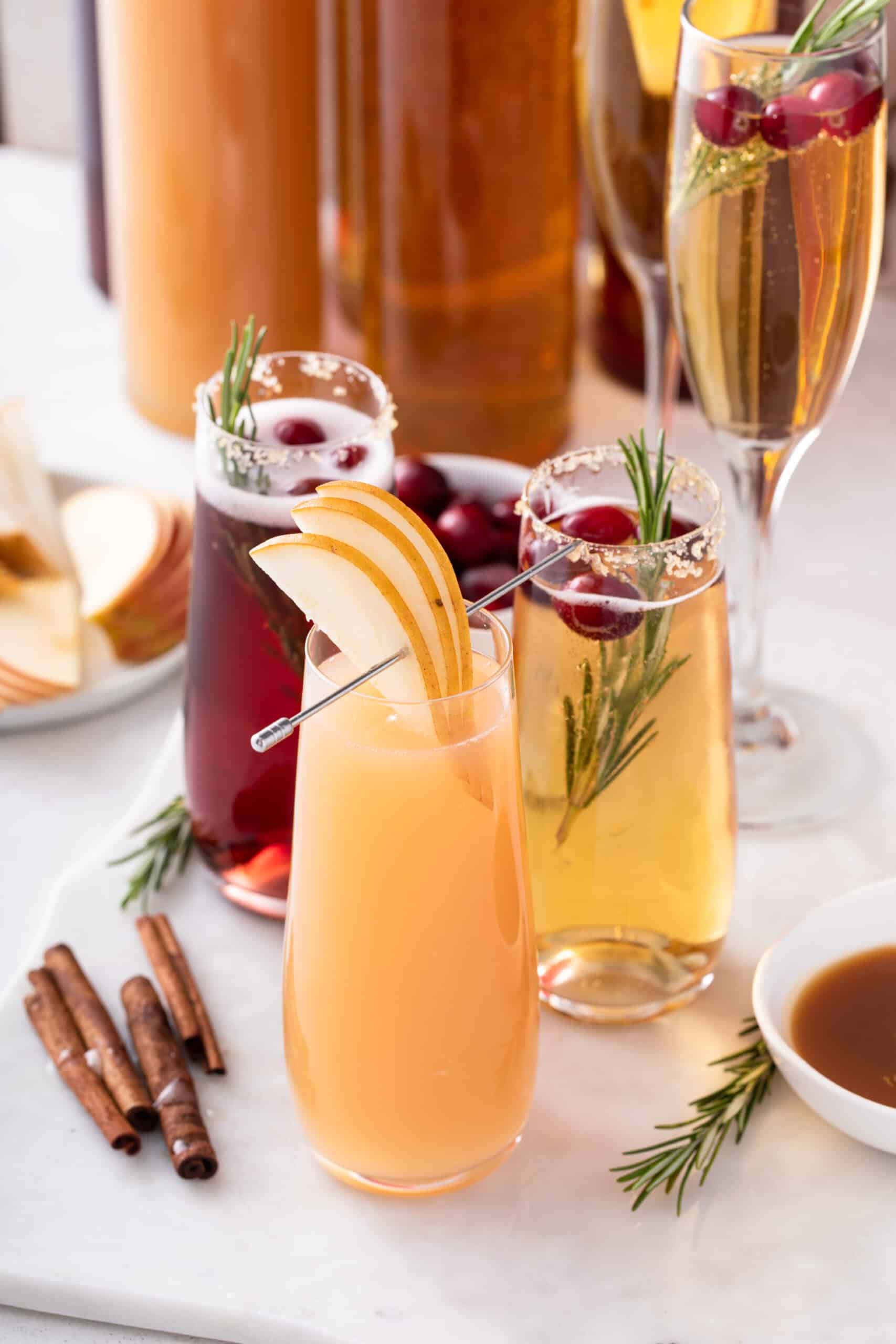 Perfect Fall Inspired Mimosas