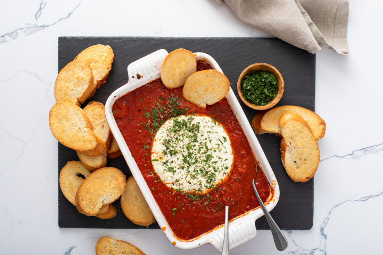 Easy Baked Goat Cheese Dip