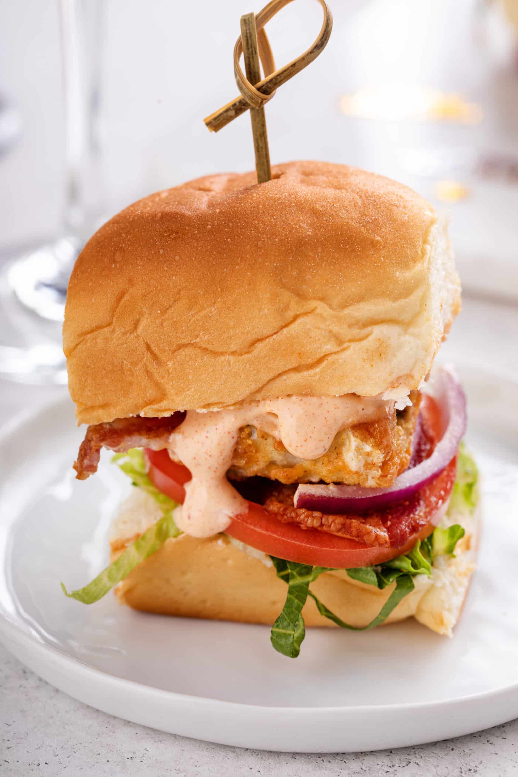 U.S. Farm-Raised Catfish BLT Sliders
